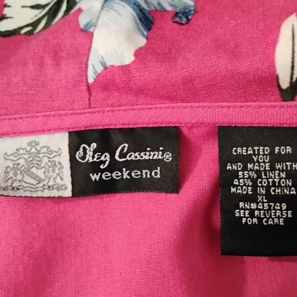 Oleg Cassini Button-up Hooded Jacket Three Pockets Button up Sleeves - Picture 7 of 12